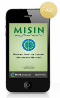 MISIN app on a cellphone